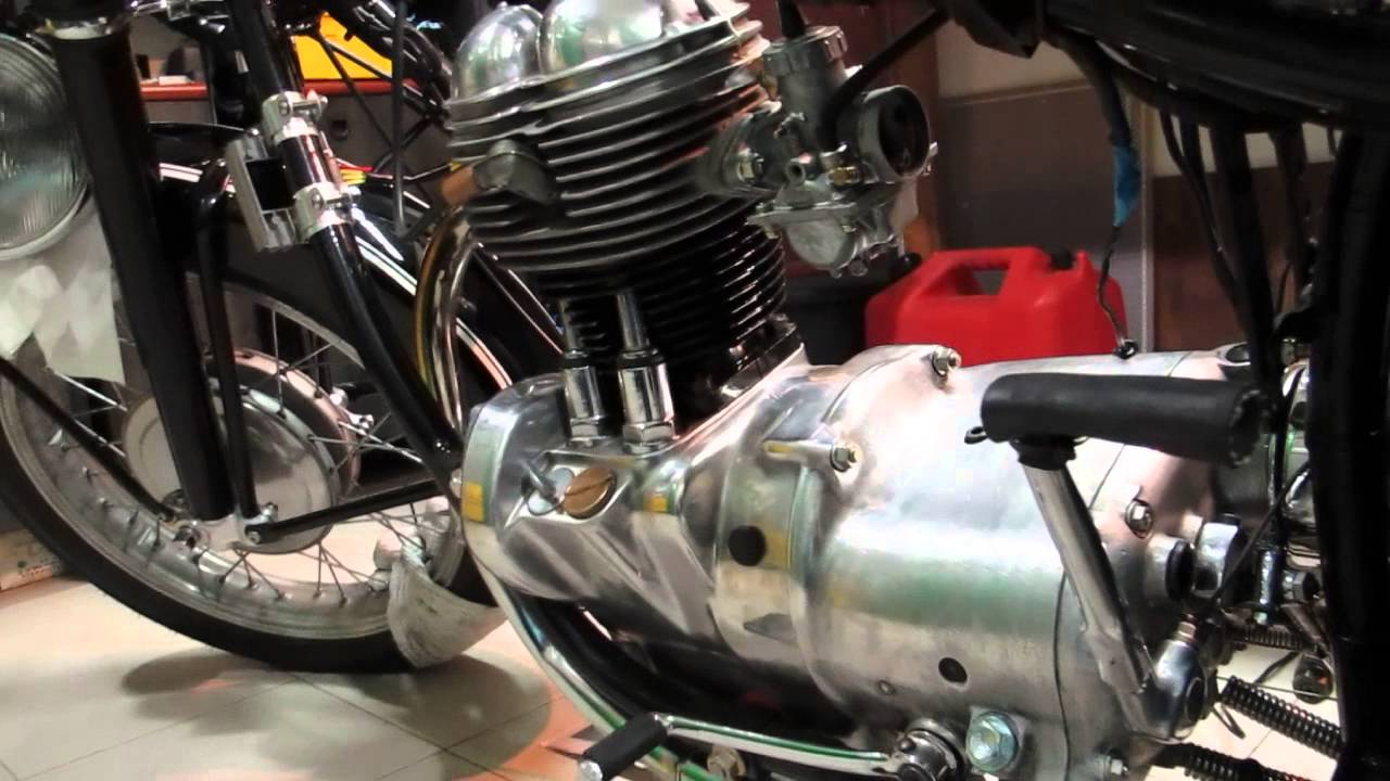 BMW R25/3 1954 Starting Motor YouTube