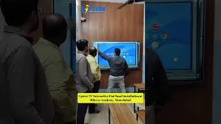 Uptree 75'' Interactive Flat Panel Installation at Bilivers Academy Ahmedabad | @uptreeofficial