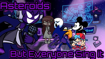 Fnf Vs Void Asteroids V2 But Everyone Sing It turn a different Characters Used Betadciu Version