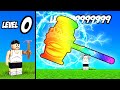 Getting MAX LEVEL HAMMER in Smacking Simulator! // Roblox