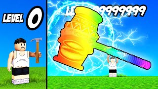 Getting MAX LEVEL HAMMER in Smacking Simulator! // Roblox