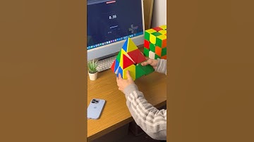 Massive Triangle Rubik’s Cube Solving