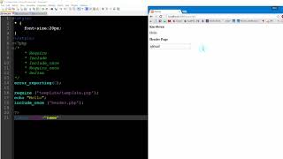 Course Learn PHP Full Tutorial Part 3 CODES Require Include Define Defined