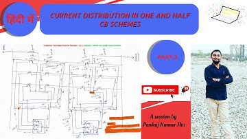 PART-2: Current Distribution in One and Half CB Scheme when either MAIN or TIE CB is under Shutdown