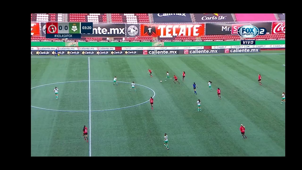 XOLOS DE TIJUANA VS SANTOS / LIGA FEMENIL MX / EN VIVO #StreamLiveOFC ...