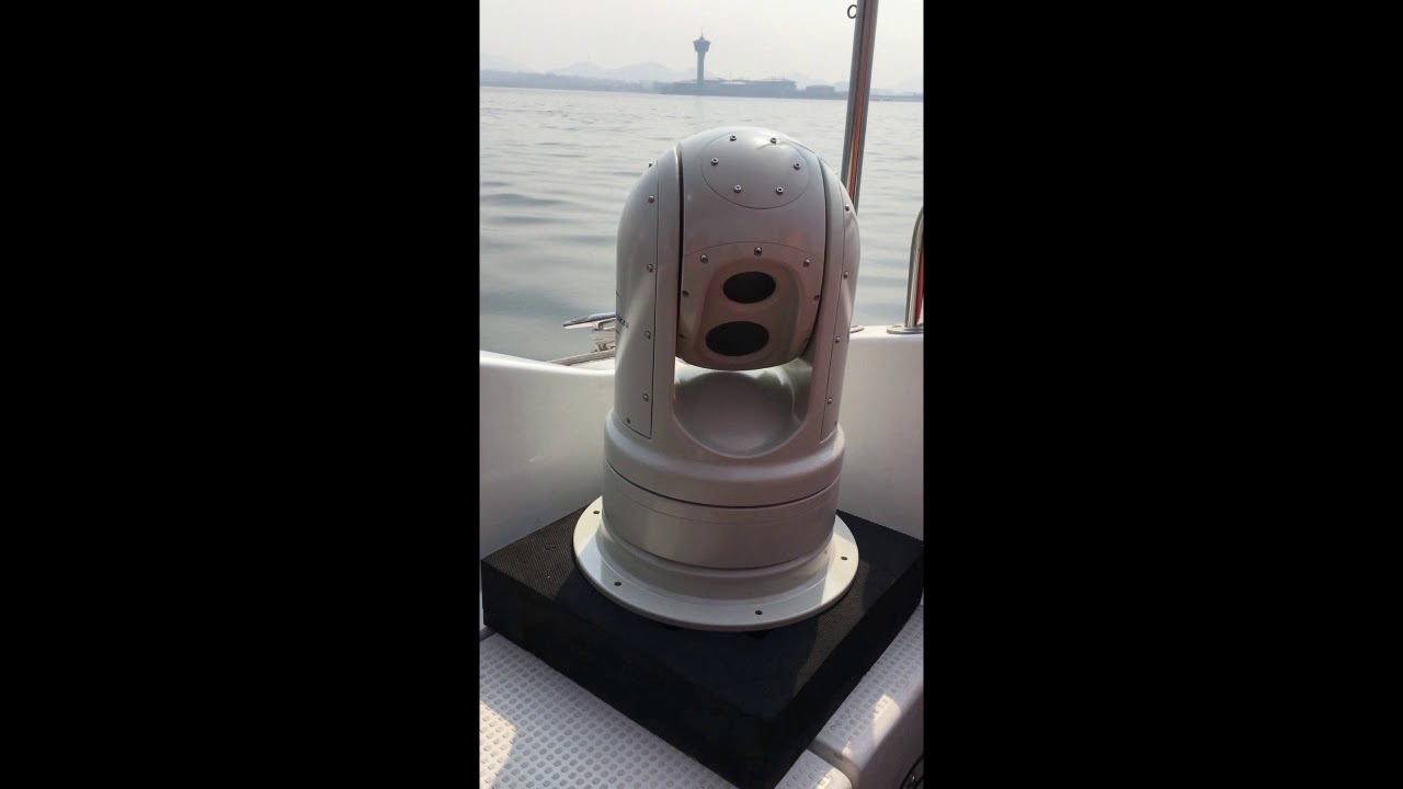 Тепловизионная система с гироскопической стабилизацией и GPS Shipborne thermal imaging system