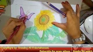 Top 3 Viral Drawing Beautiful Flower - How to Draw Beautiful Flower - Easy Draw step by step