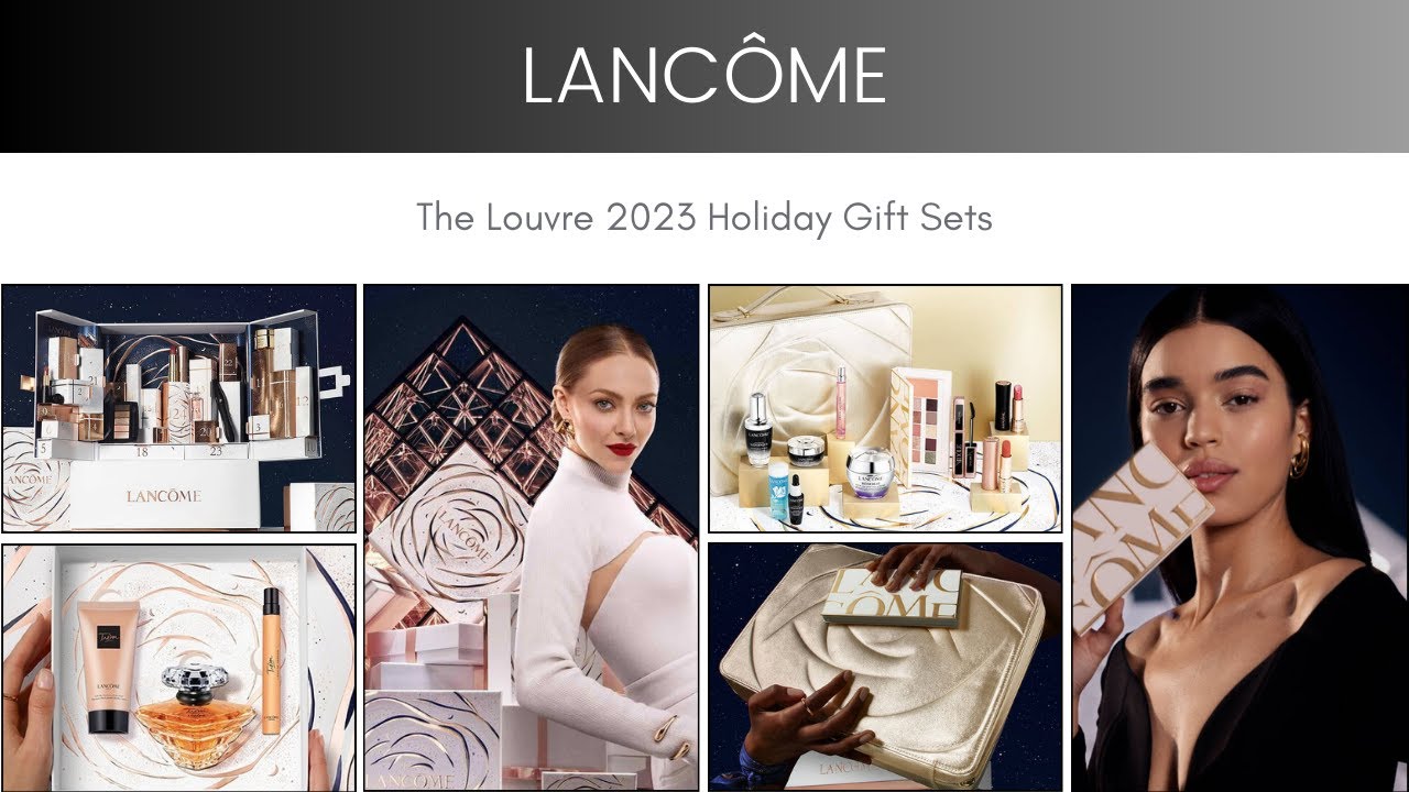 Lancôme x The Louvre 2023 Holiday Gift Sets 