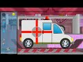 Ambulance Car | Kids car garage | Street Vehicles Videos | Kids Car &amp; Trucks