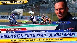Download Lagu BOS HRC SAMPAI TAKJUB! VEDA PERMALUKAN RIDER TUAN RUMAH DI TES MOTO3 HARI INI MP3