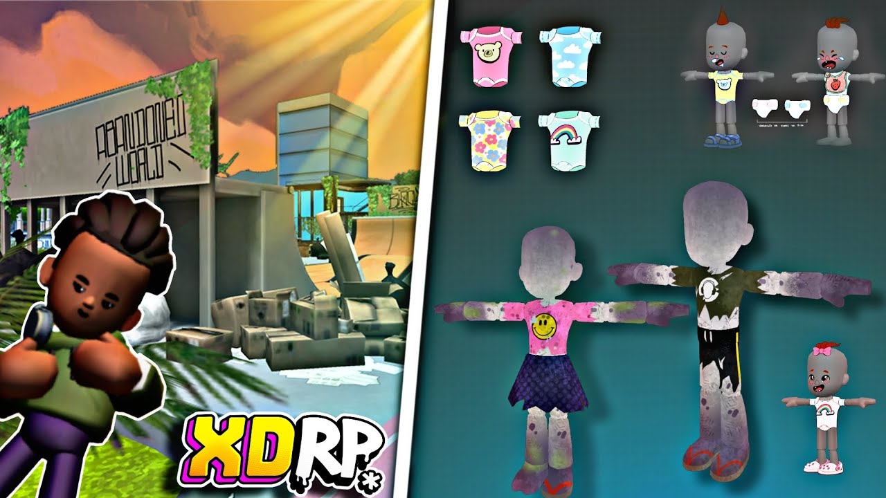 The Way Ugly Zombie! | NEW ZOMBIE OUTFIT AND BABY CLOTHES IN XD RP ...
