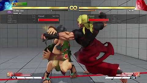 SFV S5 Laura : Max damage combo (732 damage )