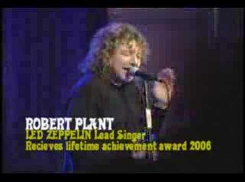 Robert Plant gets Grammy LIfetime Award
