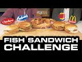 Fish Sandwich Challenge | Fast Food Fish Sandwiches For Lent | Food Review Show