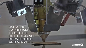 Delta WASP 3MT / Instruction: how to print pellet