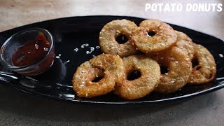 Crispy donuts easy recipe potato donuts | tiktok trending recipes | gluten-free donuts 🍩 4ingredient