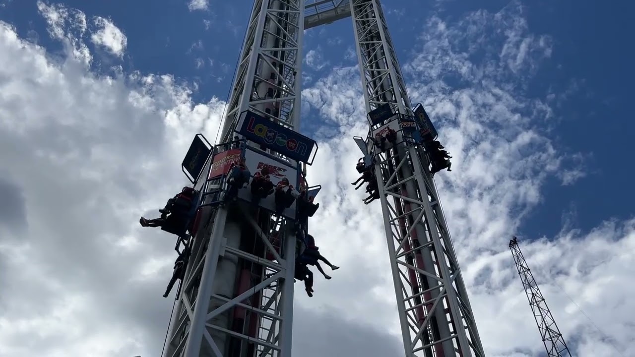 Lagoon Rocket Off-Ride (No Copyright)