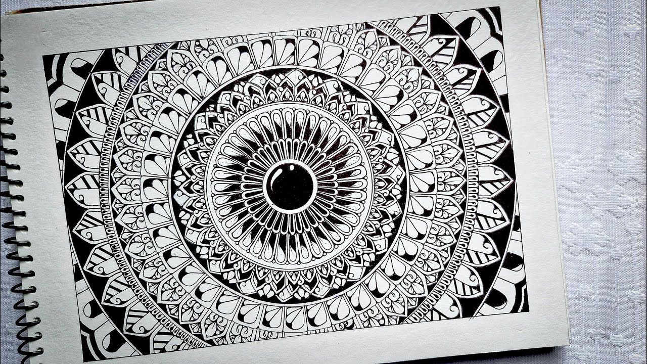 Draw with Me: Mandala Edition || Step By Step Guide || Mandala.aesthete