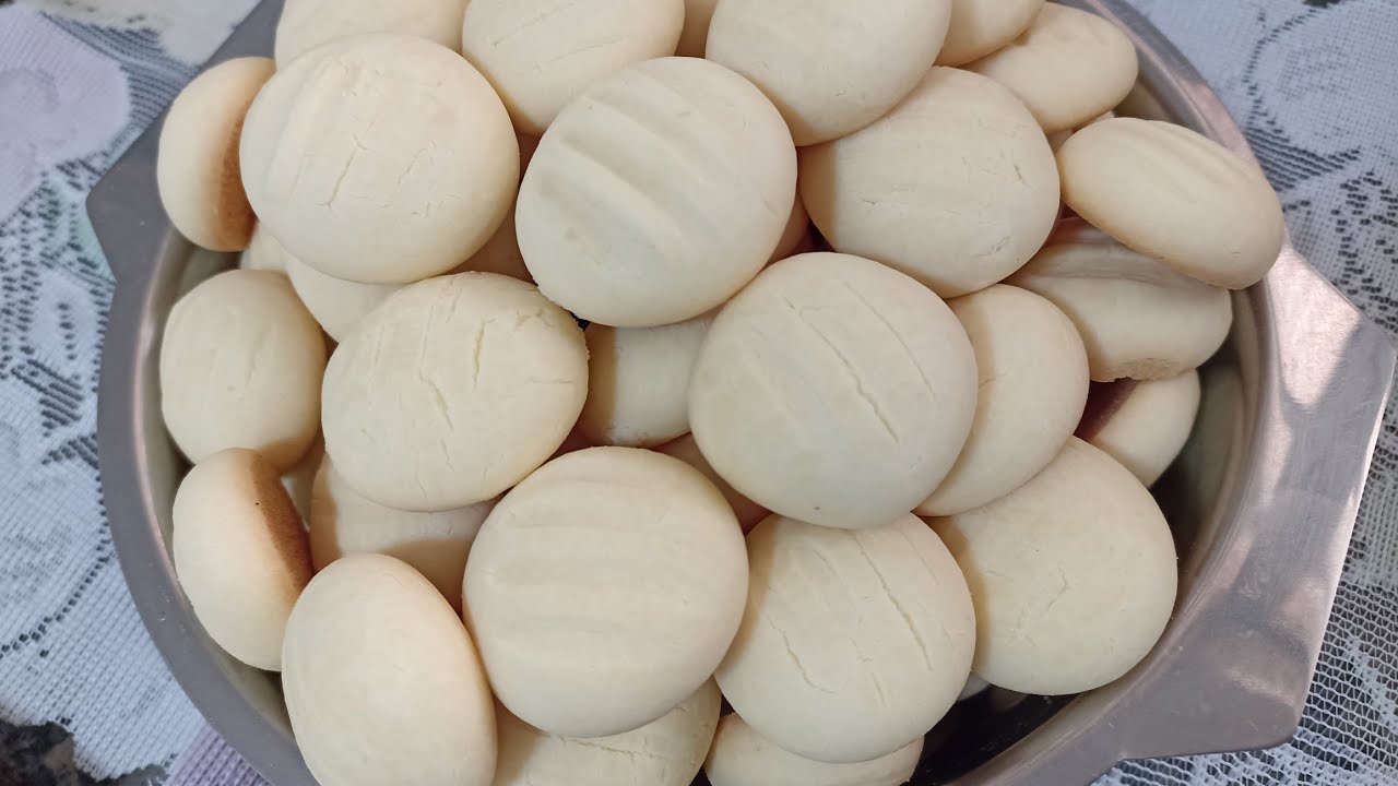 Biscoito de Amido de Milho / Sequilhos / Só 3 ingredientes