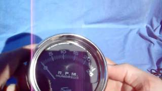 SUN TACH TACHOMETER 2,500 RPM ORIGINAL WORKS