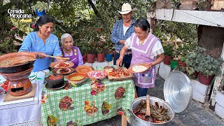 Así Empezamos el Festejo del Día de las Madres Barbacoa de Puerco