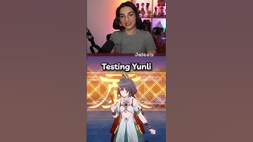 Testing Yunli as a skipper🔥