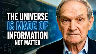 THE UNIVERSE ISN'T MADE OF MATTER... IT'S MADE OF INFORMATION