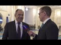 Ответы С.В.Лаврова на вопросы программы «Москва. Кремль. Путин», 12 ноября 2023 года