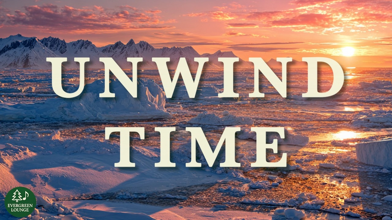 Peaceful Acoustic Music | Majestic Ice World | Stress-Free Work & Focus