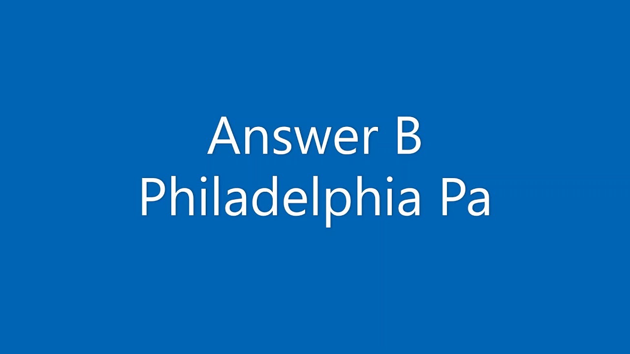 US History Trivia with answers 