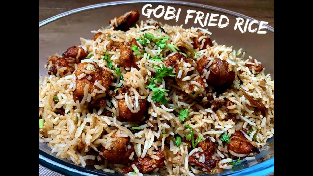 Gobi fried rice | Tasty & spicy cauliflower fried rice| స్ట్రీట్ ...