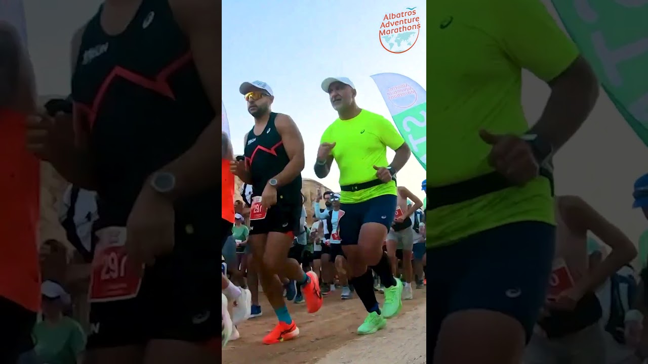 Race through the ancient city of Petra - The Petra Desert Marathon 2025!  