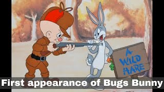 27Th July 1940 Bugs Bunny Makes His Cartoon Debut In A Wild Hare