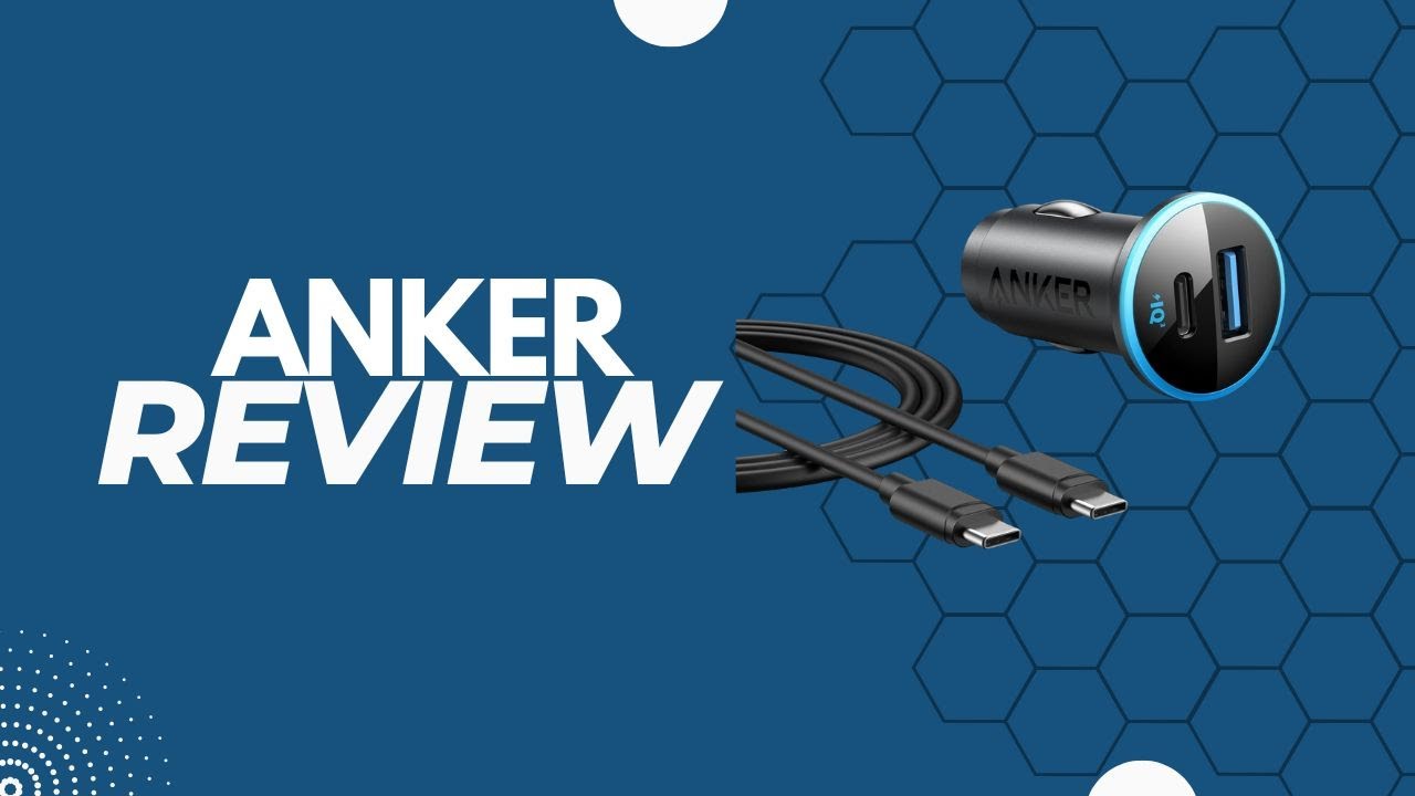 Review: Anker USB C Car Charger Adapter, 52.5W Cigarette Lighter Charger,  323 Anker Car Charger