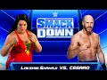 LIVE WWE Match Lakshmi Shahaji Vs Cesaro | Lakshmi Is Back | WWE Raw Fight Live Part 3