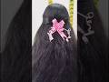 DIY Bow||1min Bow hack|quick and easy bow hairstyle#hairstyle #diy#bow#carft#shorts@pushpacreations