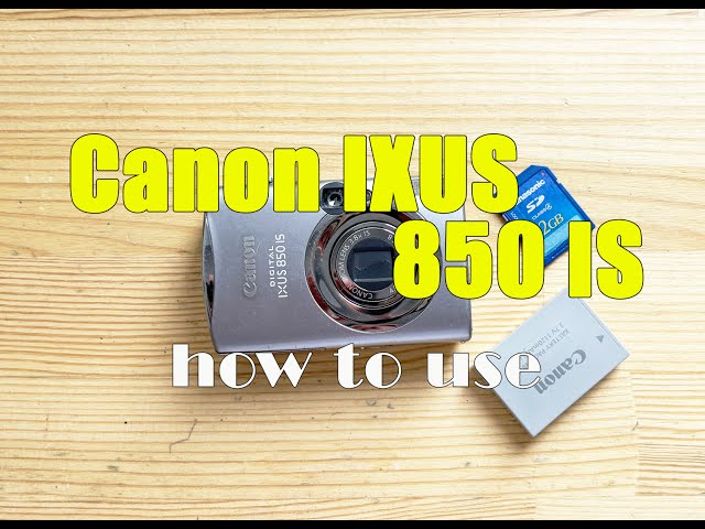 Canon IXUS 850 IS – Retro Digital Camera Test & Sample Photos