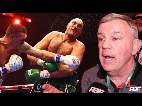 I HAVE TO SAY THIS... - TEDDY ATLAS INCREDIBLE REACTION TO OLEKSANDR USYK BEATING TYSON FURY