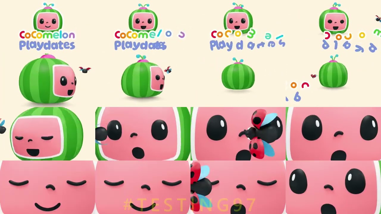 Cocomelon Play Dates Intro Logo Synchronize 16 Times | SyncsUp