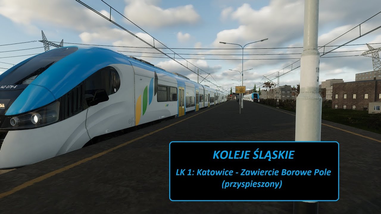 Koleje Śląskie, LK 1: Katowice - Zawiercie | SimRail Cabview