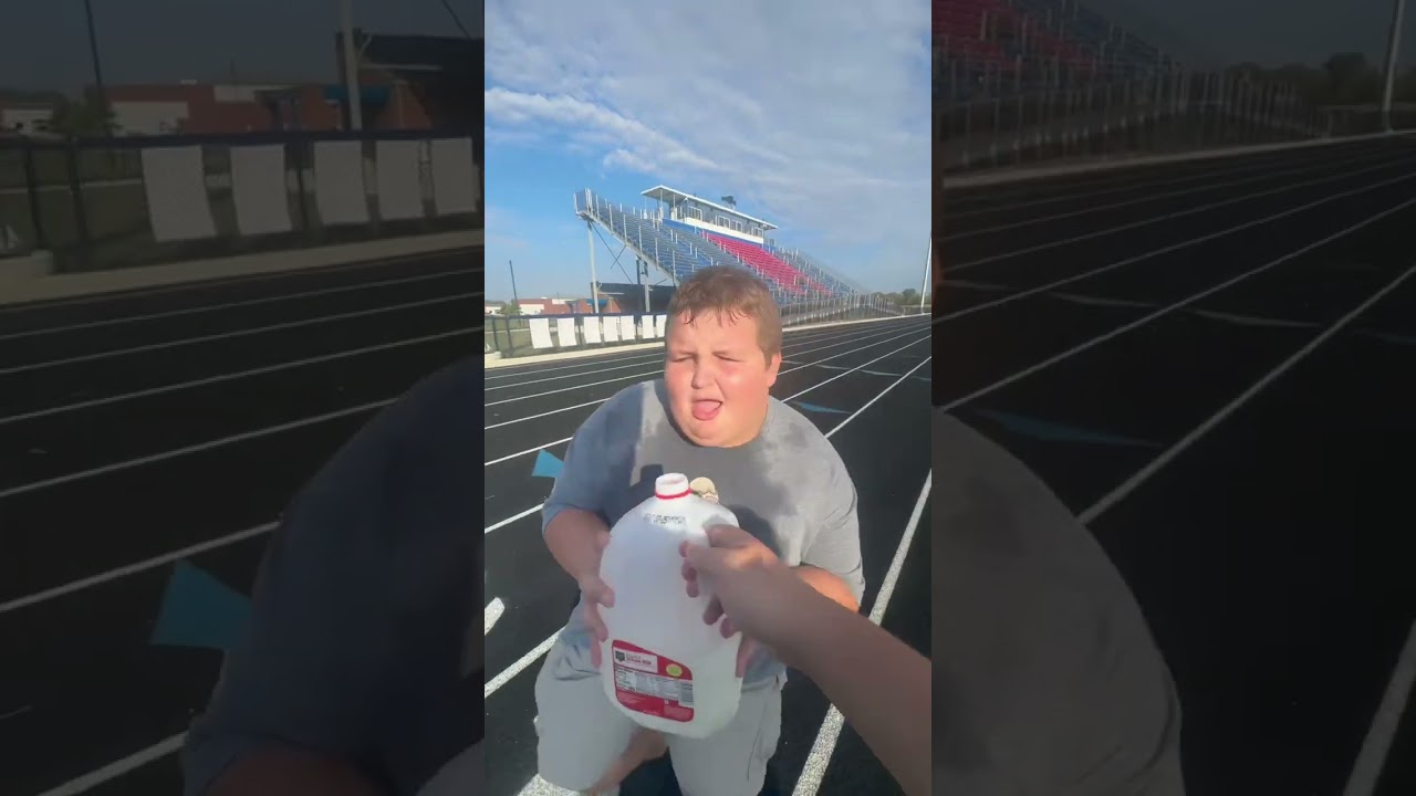 Bobby did the milk mile.  