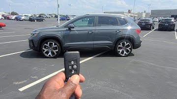 How to remote start a VW 2022 or newer Taos with the key fob