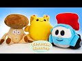 Бьянка и Маша Капуки Кануки готовят грибы с булгуром - Видео игры готовка вместе с игрушками