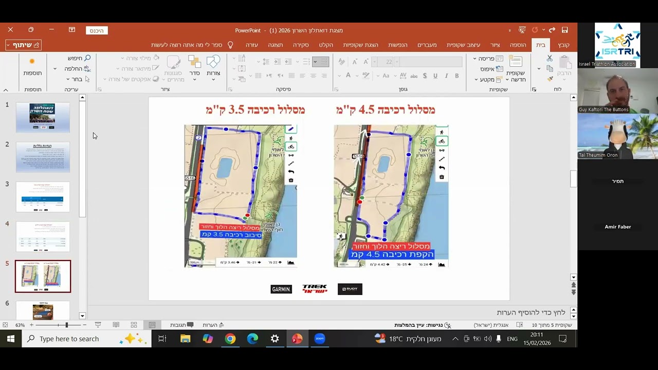 דואתלון שטח השרון 2026 - תדריך
