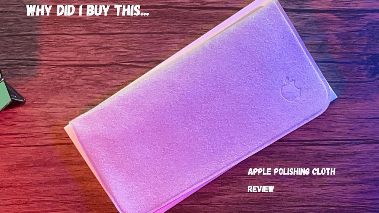 THE BEST APPLE PRODUCT EVER RELEASED? | Apple Polishing Cloth Review🧐