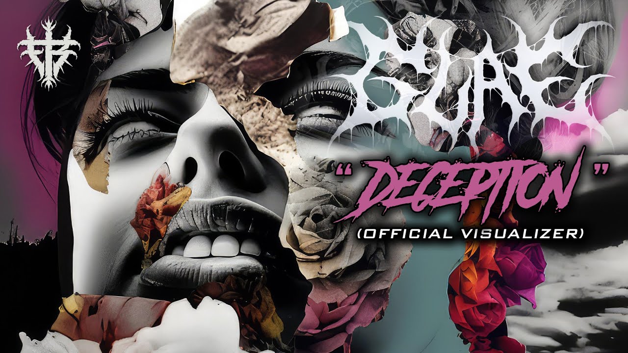GLAE - "Deception" (Official Visualizer) Deathcore | NEW ALBUM RELEASE
