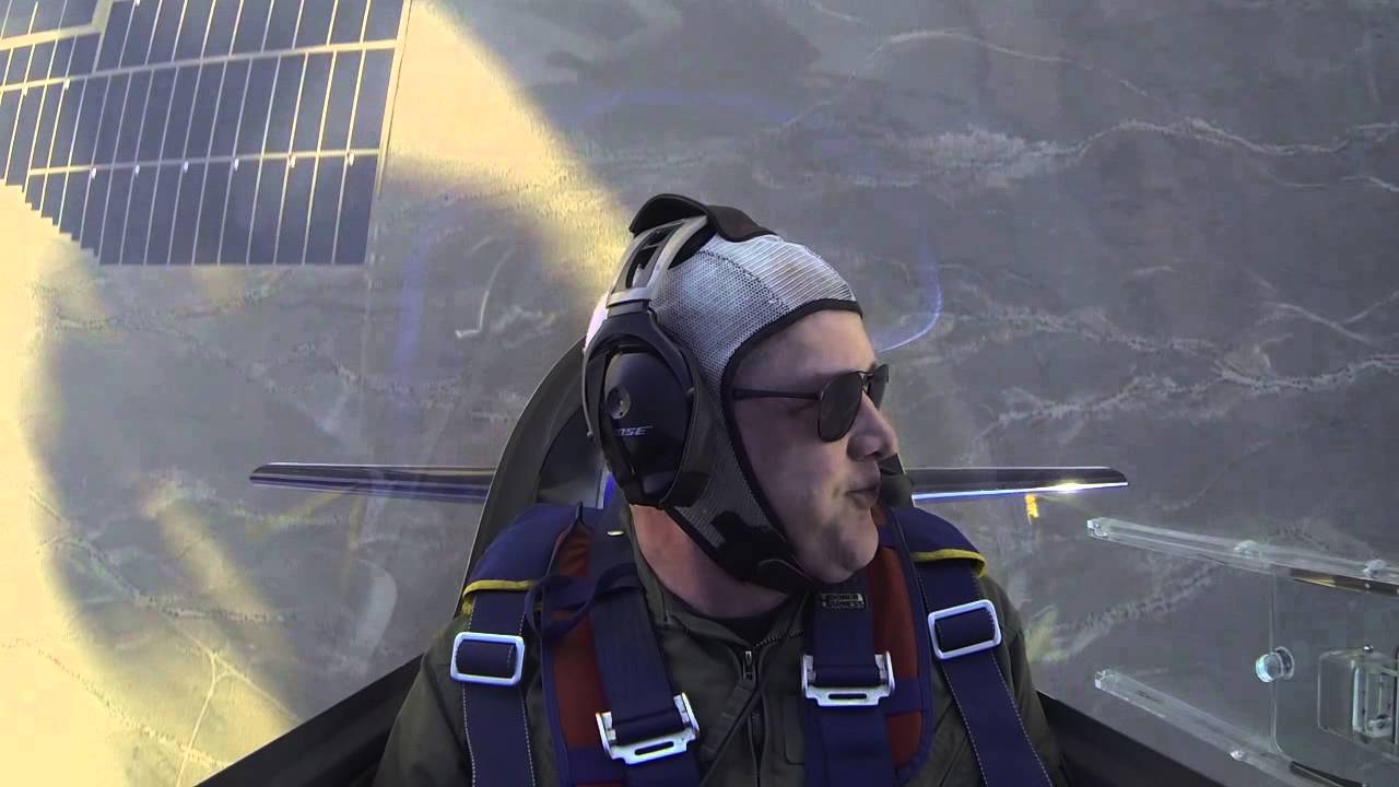 Aerobatic Practice: Cockpit View