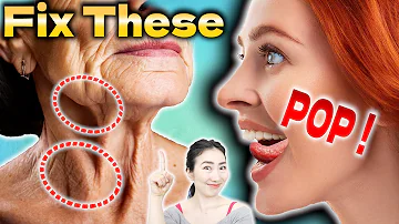 Pop Your Tongue 30 Times a Day! The Secret to Firming Your Neck and Defeating Double Chin!