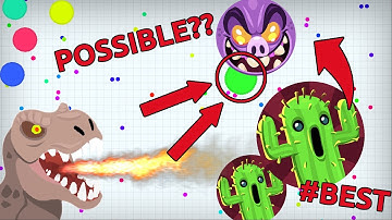 *NEW* POPSPLIT TRICK! NEW WAY TO POPSPLIT IN AGARIO // SIDE POPSPLIT - Agar.io BEST MOMENTS & TRICKS