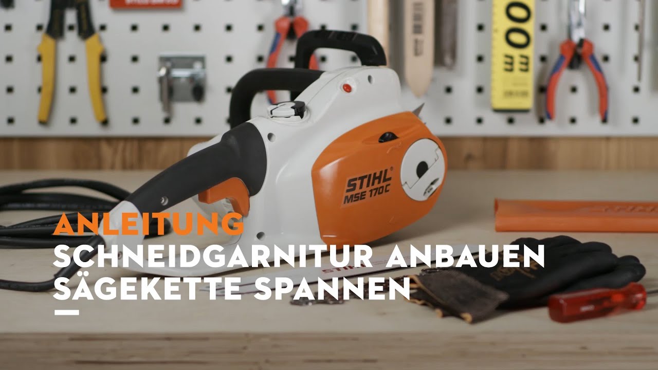 Wie Sie Ihre Kettensage Richtig Spannen Stihl